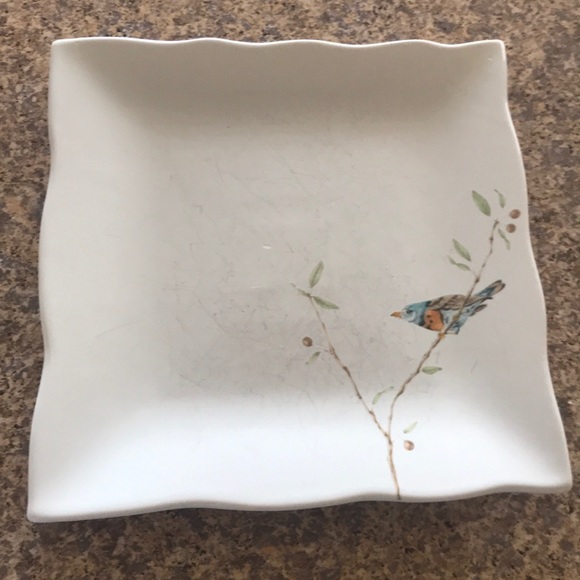 222 Fifth Early Bird Fine China Plates (2) - Picture 5 of 7